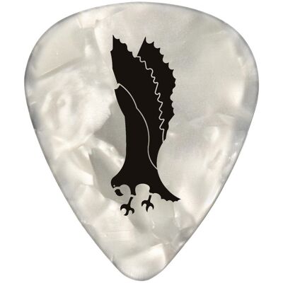 PRS Celluloid Picks White Pearloid Medium PRS Celluloid Picks White Pearloid Medium