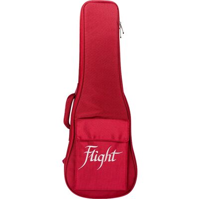 Pokrowiec na ukulele koncertowe Flight Deluxe, Czerwony, Wypełnienie 15mm Pokrowiec na ukulele koncertowe Flight Deluxe, Czerwony, Wypełnienie 15mm