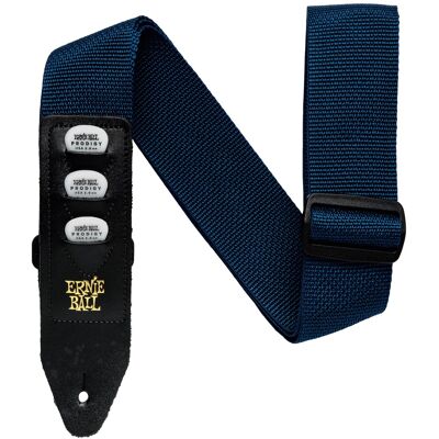 Ernie Ball Pickholder Strap Navy Ernie Ball Pickholder Strap Navy