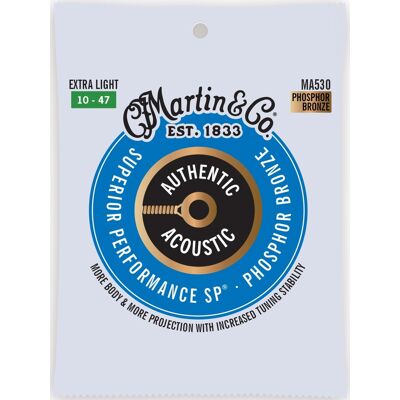 Martin Authentic SP 92/8 Phosphor Bronze Extra Light Martin Authentic SP 92/8 Phosphor Bronze Extra Light