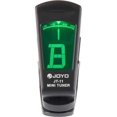 Tuner chromatyczny Joyo JT-11 - Gitara, Basso, Skrzypce Tuner chromatyczny Joyo JT-11 - Gitara, Basso, Skrzypce