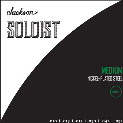 Jackson Soloist Strings Drop Medium 10-52 Jackson Soloist Strings Drop Medium 10-52