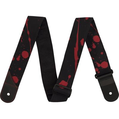 Jackson Splatter Strap Black & Red Jackson Splatter Strap Black & Red
