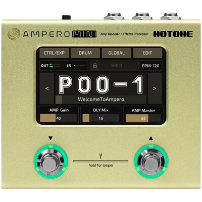 Hotone Ampero Mini Mustard Hotone Ampero Mini Mustard