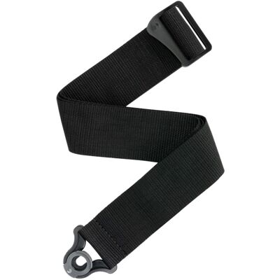 D'Addario Auto Lock Polypro Guitar Strap Black D'Addario Auto Lock Polypro Guitar Strap Black