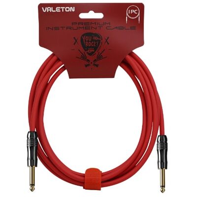 Valeton Premium Instrument Cable 3 m Red Valeton Premium Instrument Cable 3 m Red