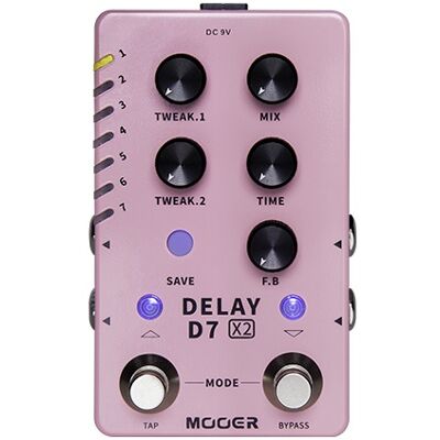 Mooer D7 X2 Delay Mooer D7 X2 Delay