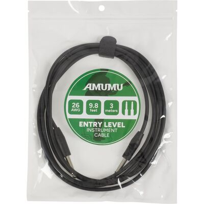 Amumu Entry Level Instrument Cable 3 m Amumu Entry Level Instrument Cable 3 m
