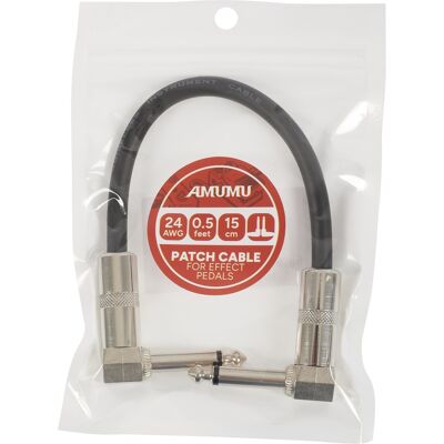 Amumu Patch Cable Silver 15 cm Amumu Patch Cable Silver 15 cm