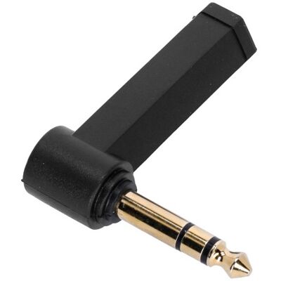 Konnektory Adam Hall JF3 JM3 A - Kątowy adapter stereo 6,3 mm Konnektory Adam Hall JF3 JM3 A - Kątowy adapter stereo 6,3 mm