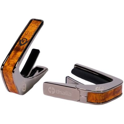 Thalia Guild Koa Shield Black Chrome Thalia Guild Koa Shield Black Chrome