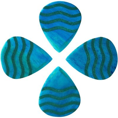 Timber Tones Jazzy Tones Max Turquoise Bone 4-Pack Timber Tones Jazzy Tones Max Turquoise Bone 4-Pack