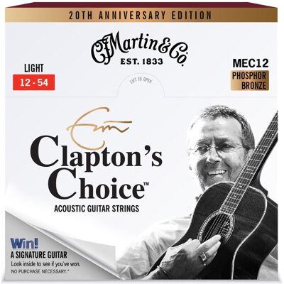 Martin Eric Clapton 20th Anniversary Strings Light Martin Eric Clapton 20th Anniversary Strings Light