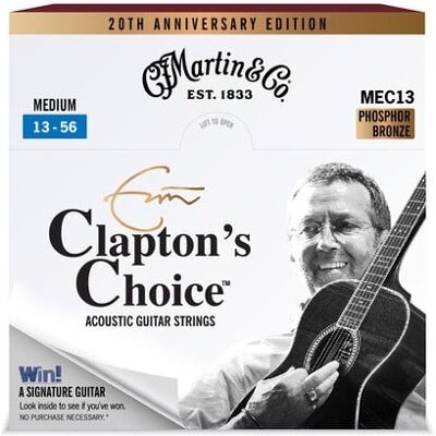 Martin Eric Clapton 20th Anniversary Strings Medium Martin Eric Clapton 20th Anniversary Strings Medium