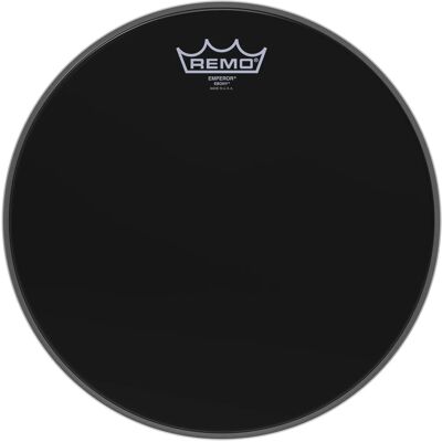 Remo 12" Emperor Ebony Remo 12" Emperor Ebony