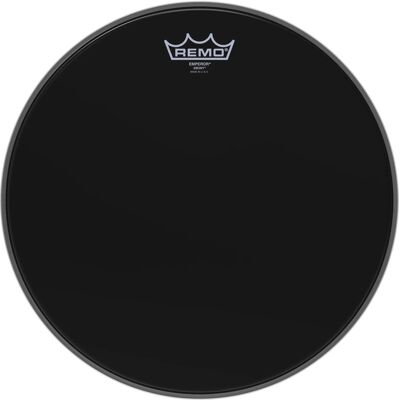 Remo 14" Emperor Ebony Remo 14" Emperor Ebony