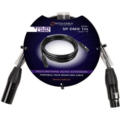 Accu cable Tour Link 5P DMX 1m Accu cable Tour Link 5P DMX 1m