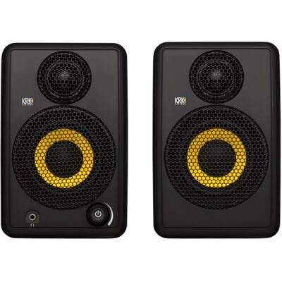 Przenośny System Monitorowania Studyjnego KRK GoAux 3 - Głośniki Bluetooth Przenośny System Monitorowania Studyjnego KRK GoAux 3 - Głośniki Bluetooth
