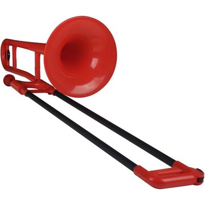 pBone Plastic Trombone Red pBone Plastic Trombone Red