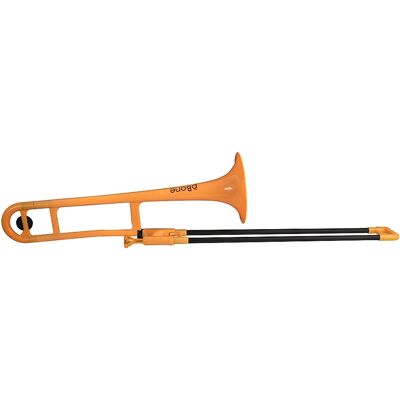 pBone Plastic Trombone Orange pBone Plastic Trombone Orange