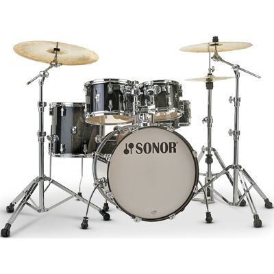 Sonor AQ 2 Studio Set Transparent Black Sonor AQ 2 Studio Set Transparent Black