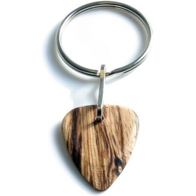 Timber Tones Pale Moon Ebony Keyring Timber Tones Pale Moon Ebony Keyring