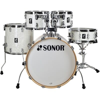 Sonor AQ 2 Stage Set White Pearl Sonor AQ 2 Stage Set White Pearl