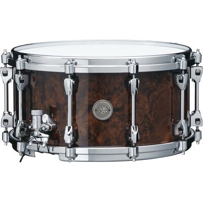 Tama 14" x 7" Starphonic American Gloss Black Walnut Burl Tama 14" x 7" Starphonic American Gloss Black Walnut Burl