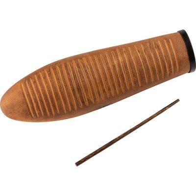 Meinl Fiberglass Guiro Brown Meinl Fiberglass Guiro Brown