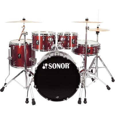 Sonor AQX Stage Set Red Moon Sparkle Sonor AQX Stage Set Red Moon Sparkle