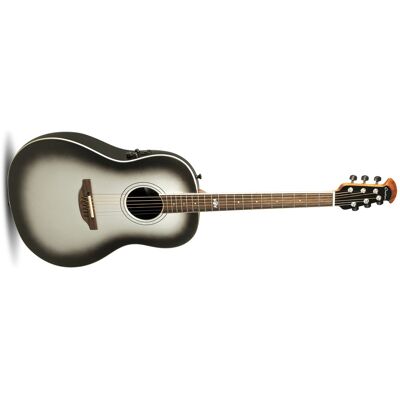 Ovation Pro Series Ultra Mid-Depth Non-Cutaway Silver Shadow Ovation Pro Series Ultra Mid-Depth Non-Cutaway Silver Shadow