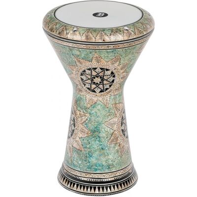 Meinl AEED4 9" Doumbek Mosaik Queen White Pearl Meinl AEED4 9" Doumbek Mosaik Queen White Pearl