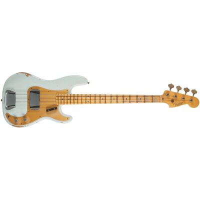 Fender Custom Shop 58 Precision Bass Relic Aged Sonic Blue Fender Custom Shop 58 Precision Bass Relic Aged Sonic Blue