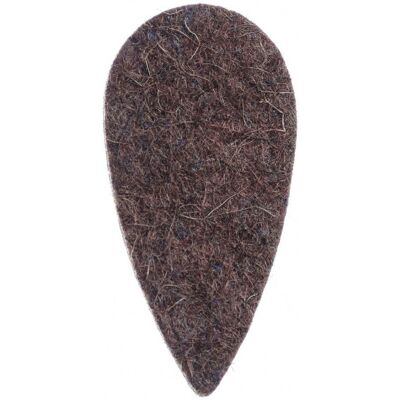 Timber Tones Felt Tones Teardrop Brown Wool Felt Timber Tones Felt Tones Teardrop Brown Wool Felt