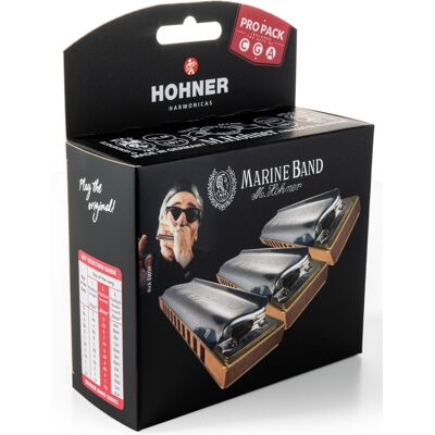 Hohner Marine Band 1896 ProPack (C-, G-, A-major) Hohner Marine Band 1896 ProPack (C-, G-, A-major)