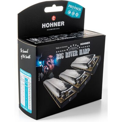 Hohner Big River Harp ProPack (C-, G-, A-major) Hohner Big River Harp ProPack (C-, G-, A-major)