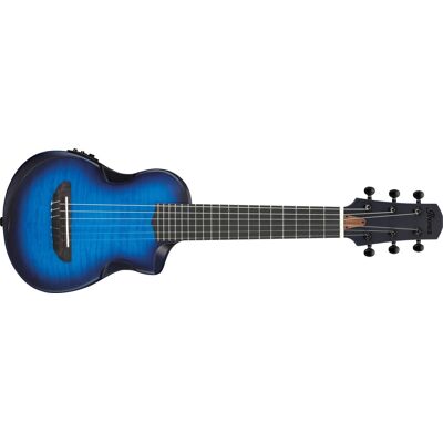 Ibanez AUP10FMNE Transparent Blue Sunburst Ibanez AUP10FMNE Transparent Blue Sunburst