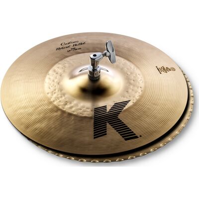 Zildjian 14 1/4" K Custom hybrid hi hat Zildjian 14 1/4" K Custom hybrid hi hat