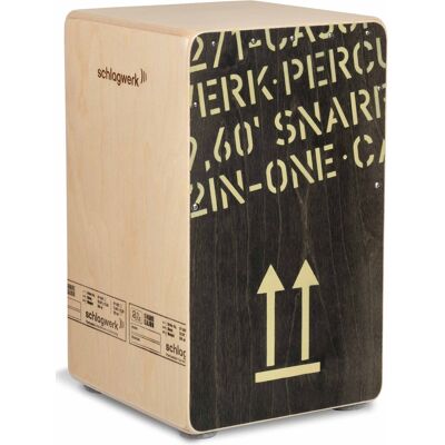 Schlagwerk CP404BLK 2inOne Black Cajon Schlagwerk CP404BLK 2inOne Black Cajon