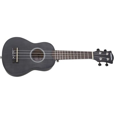 Cascha HH 3960 Soprano Ukulele Black Set Cascha HH 3960 Soprano Ukulele Black Set