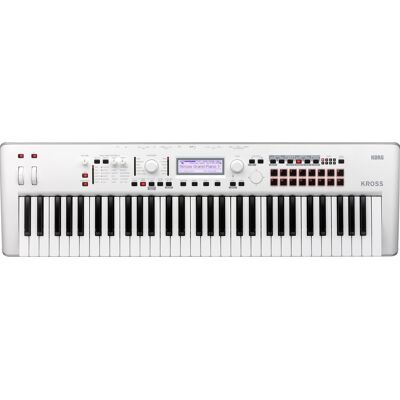 Korg Kross 2-61 White Korg Kross 2-61 White