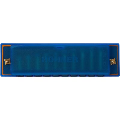 Hohner Translucent Harp C, blue, hardcase Hohner Translucent Harp C, blue, hardcase
