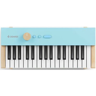 DONNER KIDO V-10 Mini Digital Keyboard 32 keys Light Blue DONNER KIDO V-10 Mini Digital Keyboard 32 keys Light Blue