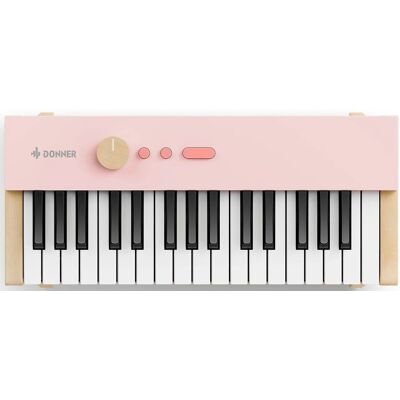 DONNER KIDO V-10 Mini Digital Keyboard 32 keys Light Pink DONNER KIDO V-10 Mini Digital Keyboard 32 keys Light Pink