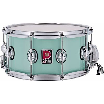 Premier 14" x 7" Genista Maple Snare Drum Pistachio Premier 14" x 7" Genista Maple Snare Drum Pistachio