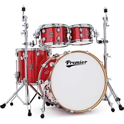 Premier Genista Classic 22" 4pc Shell Pack Red Sparkle Premier Genista Classic 22" 4pc Shell Pack Red Sparkle