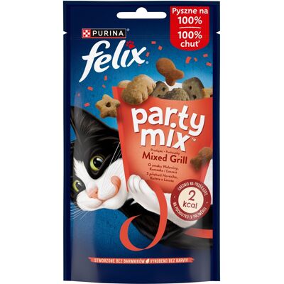 Félix Przysmak Felix Party Mix Mixed Grill 60 g Félix Przysmak Felix Party Mix Mixed Grill 60 g