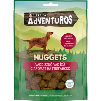 AdVENTuROS Nuggets - Dziki smak dzika przysmaki 90 g AdVENTuROS Nuggets - Dziki smak dzika przysmaki 90 g