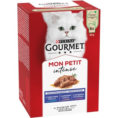 Gourmet Mon Petit karma mokra dla kotów - rybna 6 x 50 g Gourmet Mon Petit karma mokra dla kotów - rybna 6 x 50 g