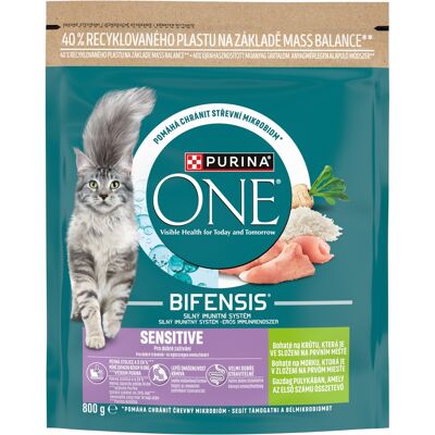 Purina One Bifensis dla dorosłych kotów o wrażliwym żołądku - Indyk Purina One Bifensis dla dorosłych kotów o wrażliwym żołądku - Indyk